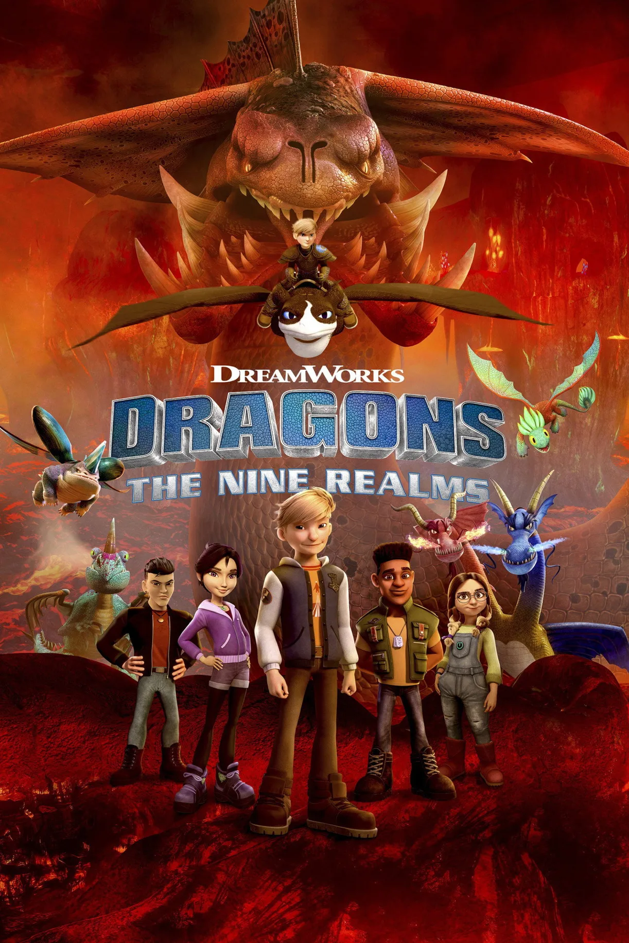 مسلسل Dragons: The Nine Realms مترجم 2021