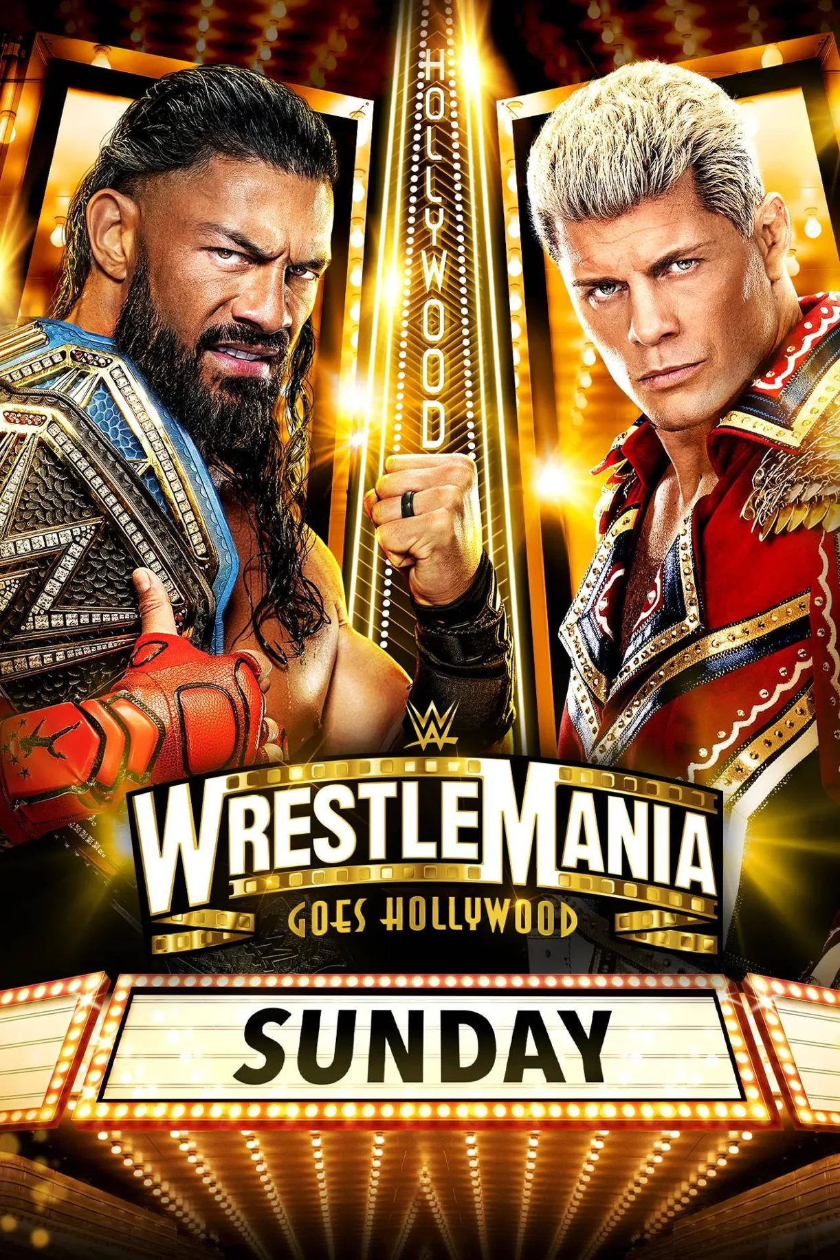 عرض رسلمينيا WWE WrestleMania 39 Sunday 2023 مترجم اون لاين 2023