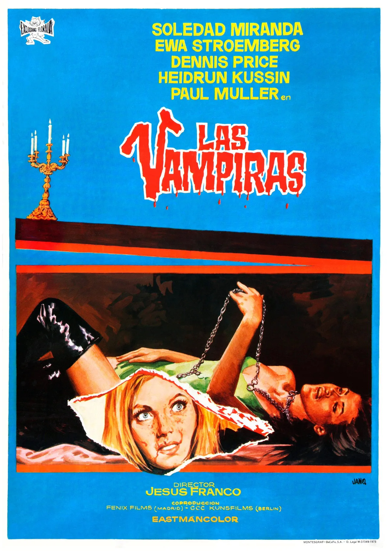 فيلم Vampyros Lesbos 1971 مترجم للكبار فقط اون لاين 1971