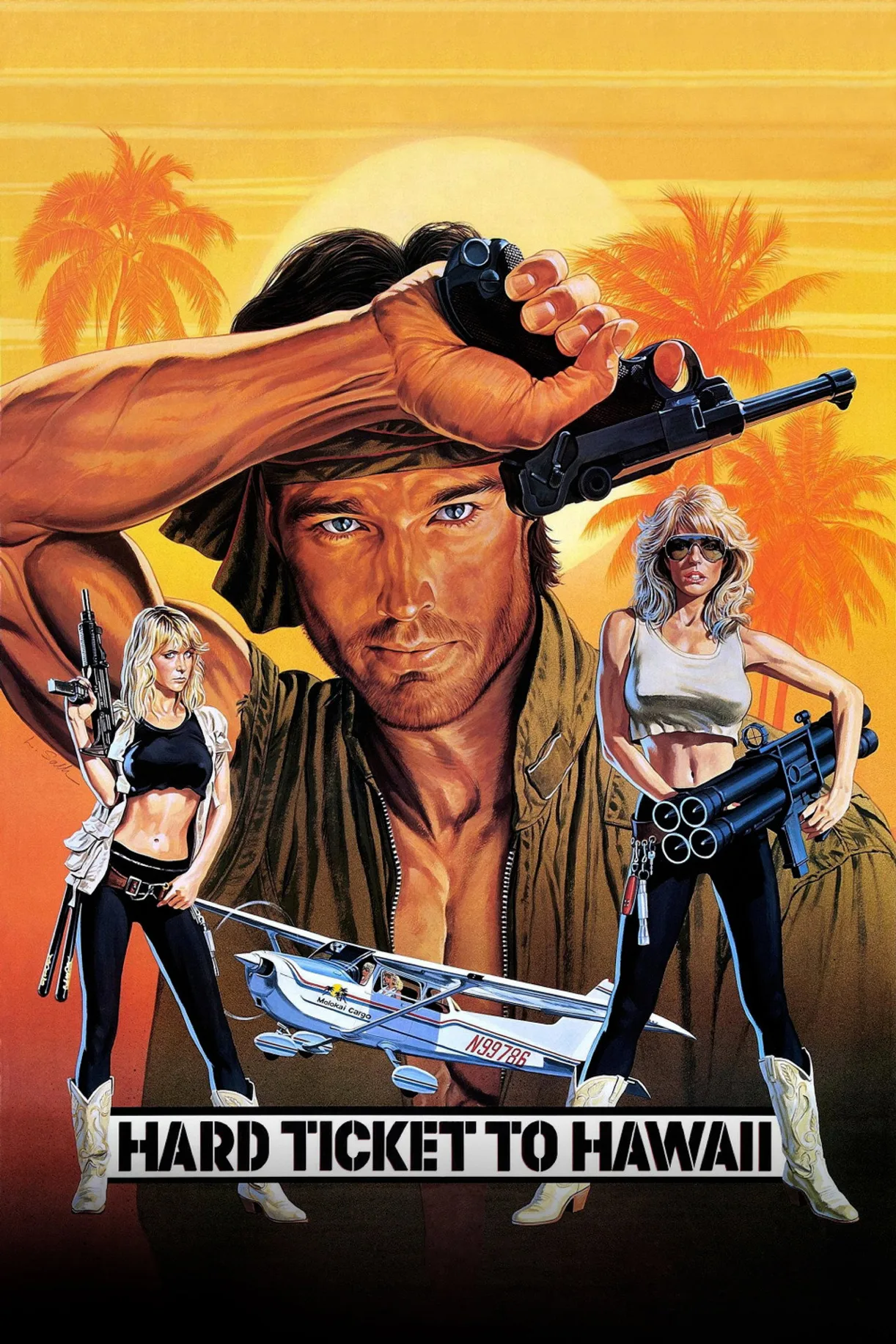 فيلم Hard Ticket to Hawaii 1987 مترجم اون لاين 1987