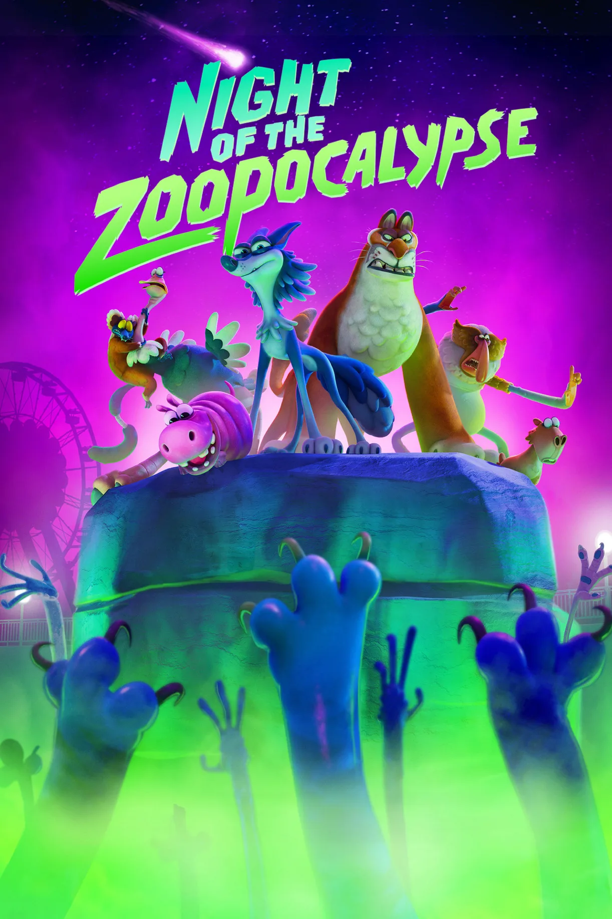 فيلم Night of the Zoopocalypse 2024 مترجم اون لاين 2025